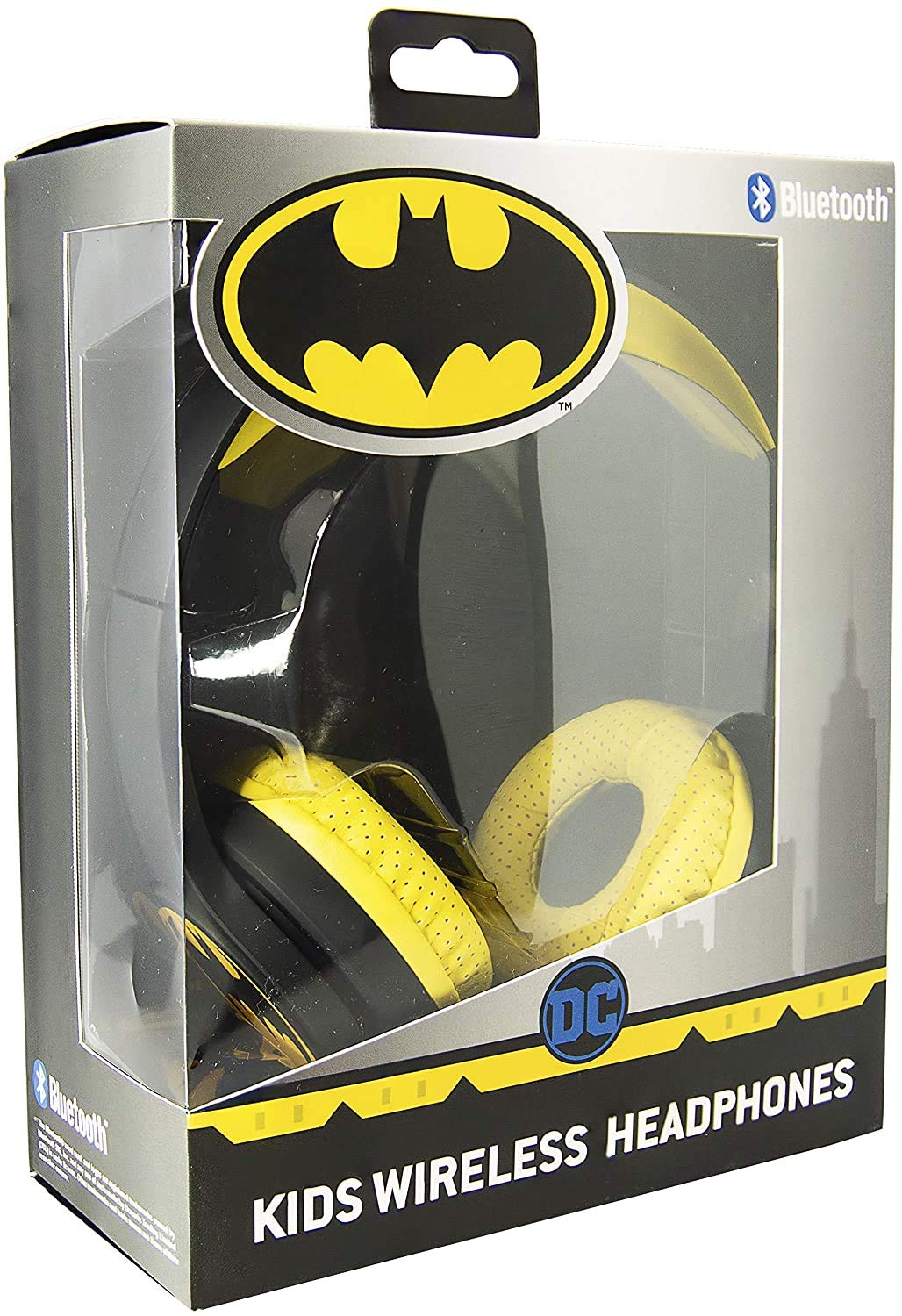 Otl Technologies - Auriculares Inalambricos Bluetooth De Color Negro Y Amarillo Para NiñOs Batman Multiplataforma (Android) Otl Technologies - Auriculares Inalambricos Bluetooth De Color Negro Y Amarillo Para NiñOs Batman Multiplataforma (Android)
